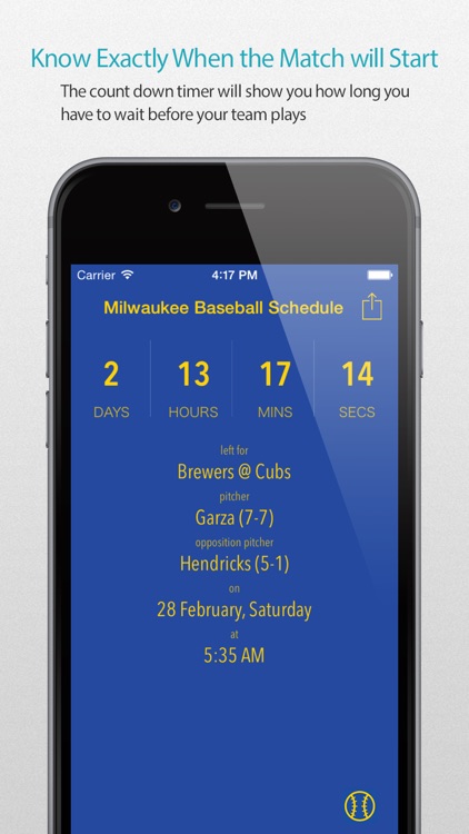 Milwaukee Baseball Schedule Pro — News, live commentary, standings and more for your favorite team