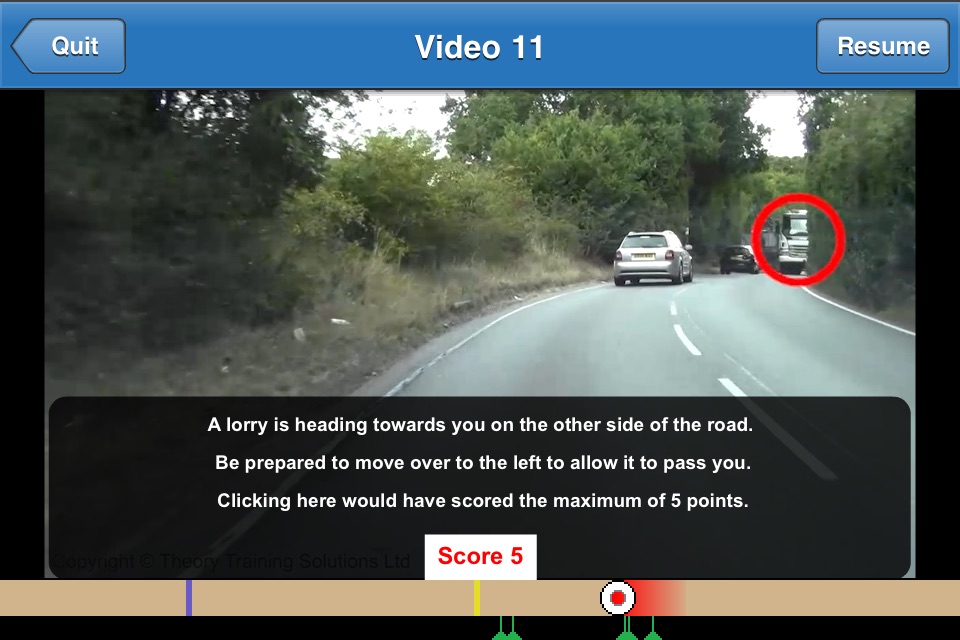 Driving Theory 4 All - Hazard Perception Videos Vol 3 for UK Driving Theory Test - Free screenshot 4