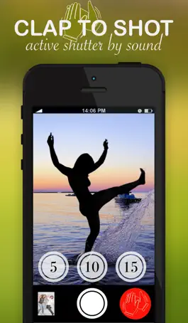 Game screenshot Camera Timer - Free self photo shoot app apk