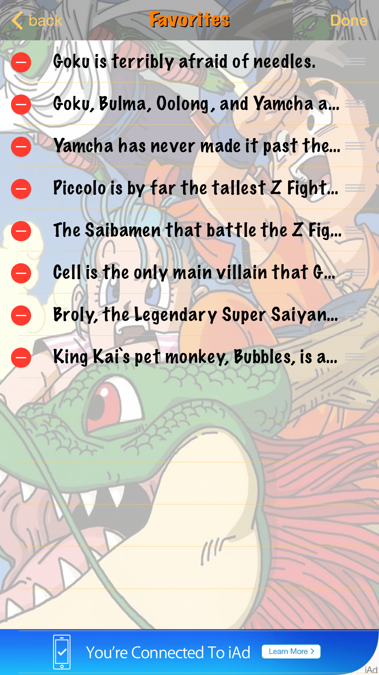 Did You Know Dragon Ball Edition screenshot 4
