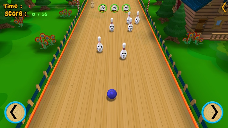 pandoux crazy bowling for kids - free game screenshot-3