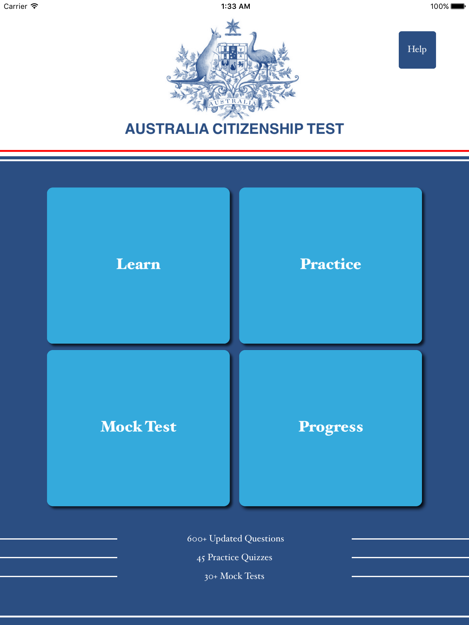 Australian Citizenship Test Pro: Questions for Australia Citizenship Test screenshot 5