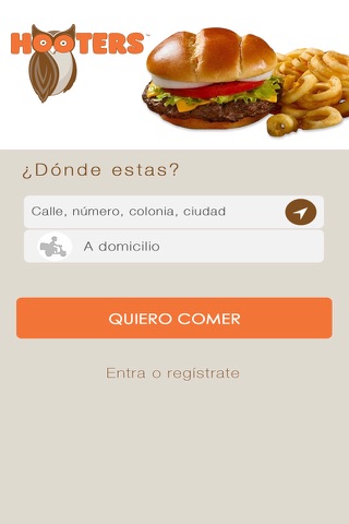 Hooters a Domicilio screenshot 2