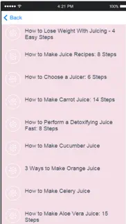 juicing recipes - learn how to make juice easily iphone screenshot 2
