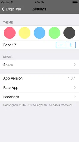 Game screenshot Eng2Thai Dictionary hack