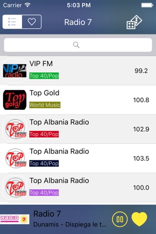 Radio shqiptare - Albania Radio Live screenshot 3