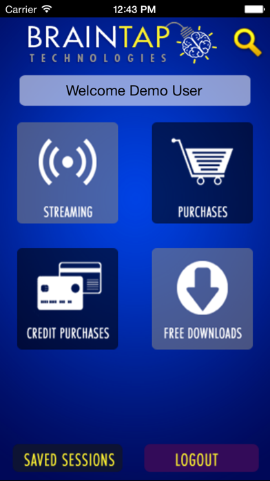 Screenshot #1 pour BrainTap On Demand Library