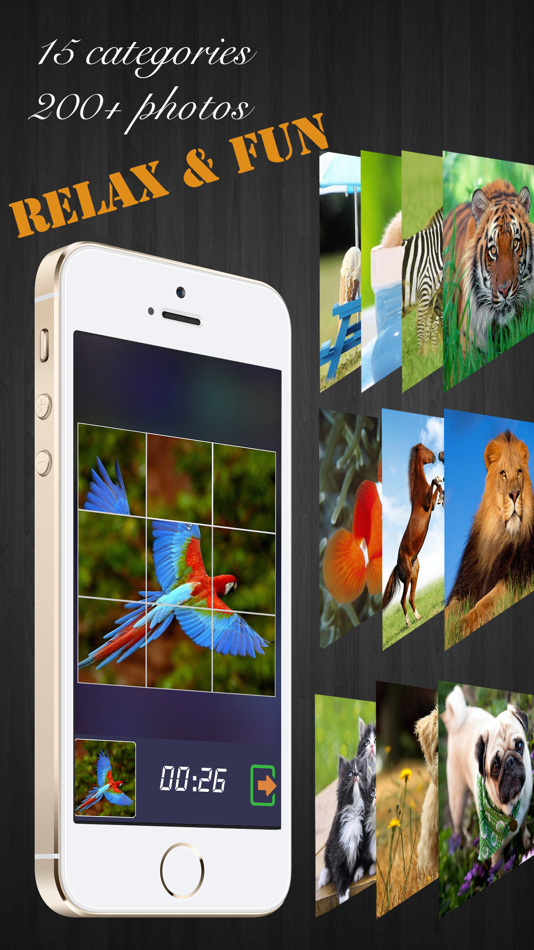 Animal Jigsaw Puzzle - Ultimate swap tile game edition - 1.2 - (iOS)