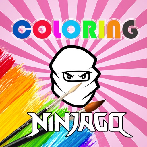 Coloring Kids Game for Lego Ninjago Version icon