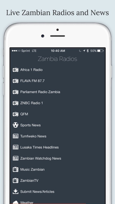 How to cancel & delete Zambia Radios and News from iphone & ipad 2