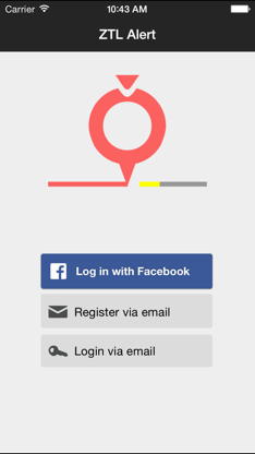 ZTL Alert screenshot 1
