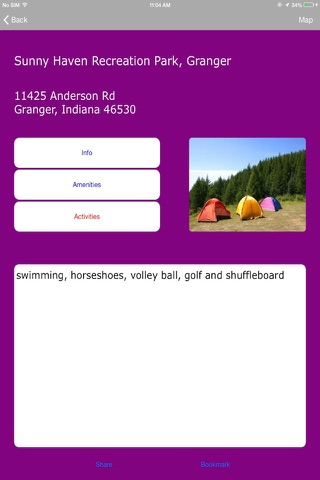 Indiana Camping Spots screenshot 3