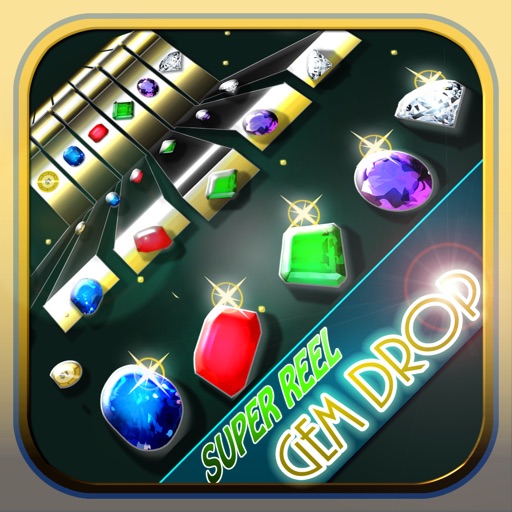 Super Reel Gem Drop "Free" (Match 3+Slots) iOS App