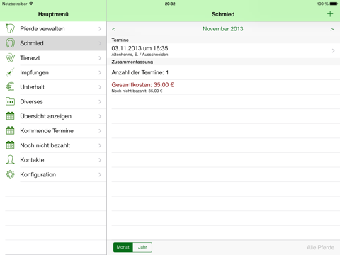 Screenshot #6 pour Pferde Manager