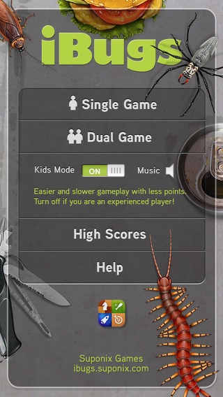 iBugs Invasion — バグキック - 昆虫ゲームを子供のための：カエル、蟻、蜘蛛、ムカデ＆蝶をのおすすめ画像3