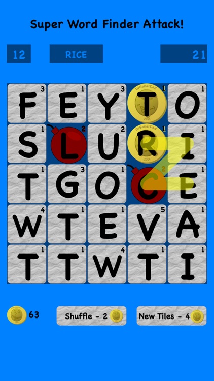 Super Word Finder Attack!