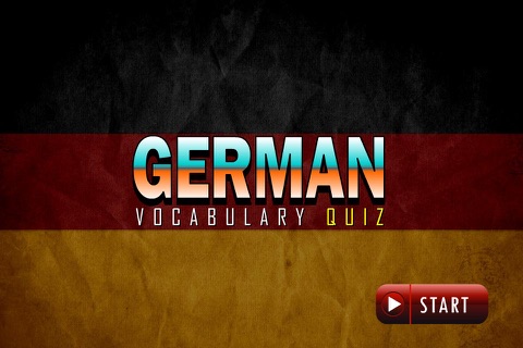 German Words Quiz (1500 High Fequency Words) screenshot 3