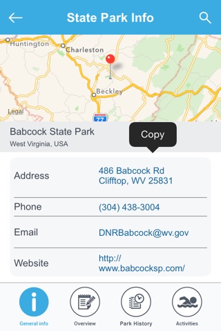 West Virginia National Parks & State Parks screenshot 3