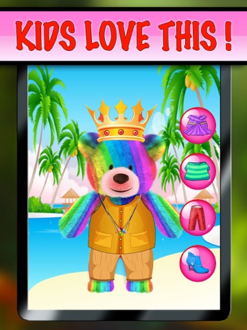 Screenshot #1 for Teddy Bear Maker - Free Dress Up and Build A Bear Workshop Game