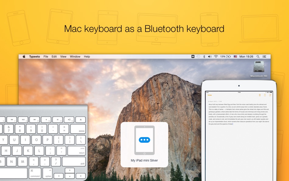 #1. Typeeto: remote BT keyboard (macOS) 由: Eltima
