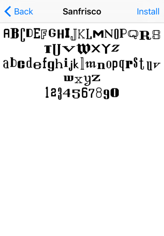 Font Manager screenshot 3