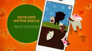 Puzzle For Kids and Toddlers: Funny Farm screenshot #3 for iPhone