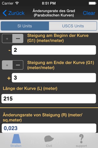 Roads Construction Calculator plus screenshot 4