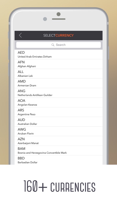 Screenshot #2 pour Handy Currency Converter