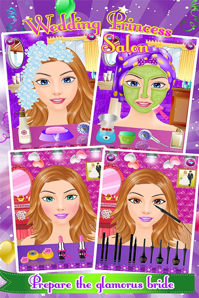 Princess Jenna Wedding Fashion Dress up & makeup salon screenshot 3