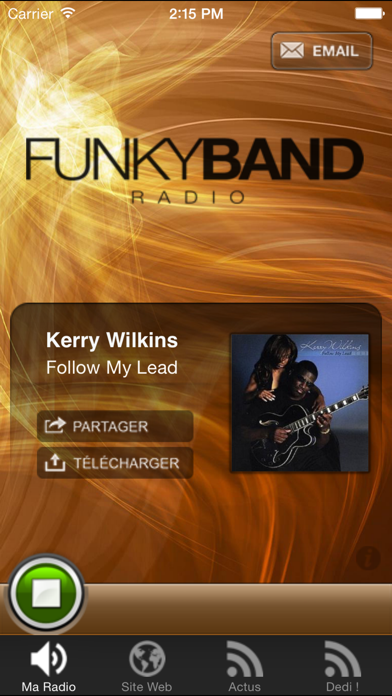 Screenshot #1 pour Funkyband Radio