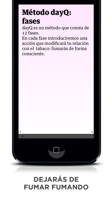 Screenshot #1 pour dayQ dejar de fumar con la mejor app