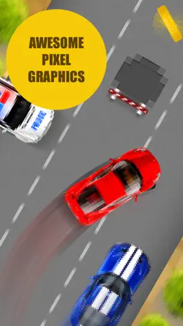 Game screenshot Pixel Traffic - best one tap 8 bit style game mod apk