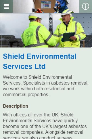 Shield Environmental Services screenshot 2