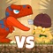 Caveman vs Dinosaurs Defense Game
