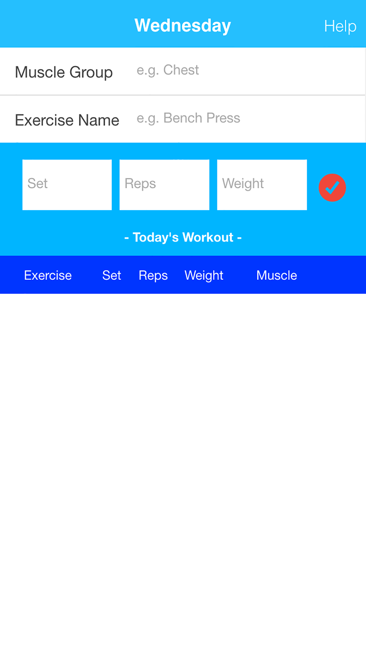 Workouts Tracker screenshot 3