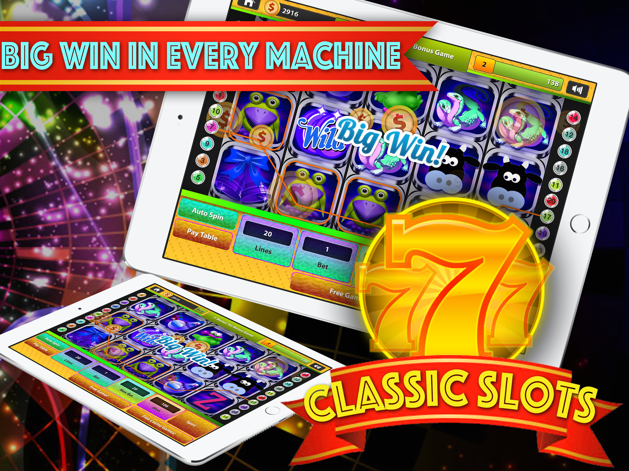 777 Classic Slots : Retro Slots Machine