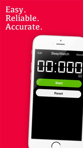 BeepWatch LITE - Beeping Circuit Training Interval Stopwatchのおすすめ画像1