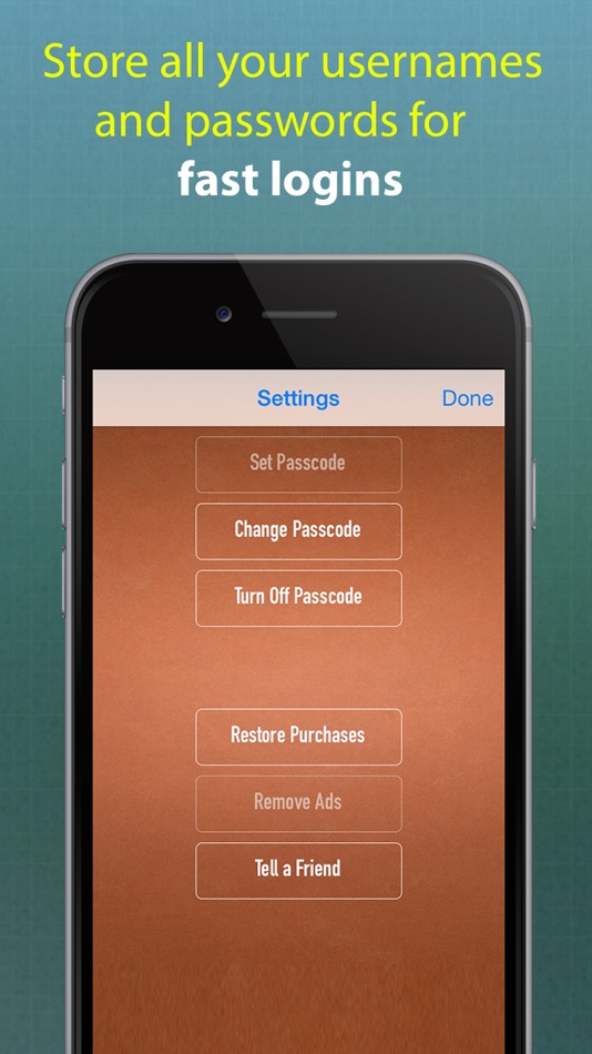 #5. Password Manager - A Secret Vault for Your Digital Wallet with Fingerprint & Passcode (iOS) 由: Md Khairul Islam Bhuiyan