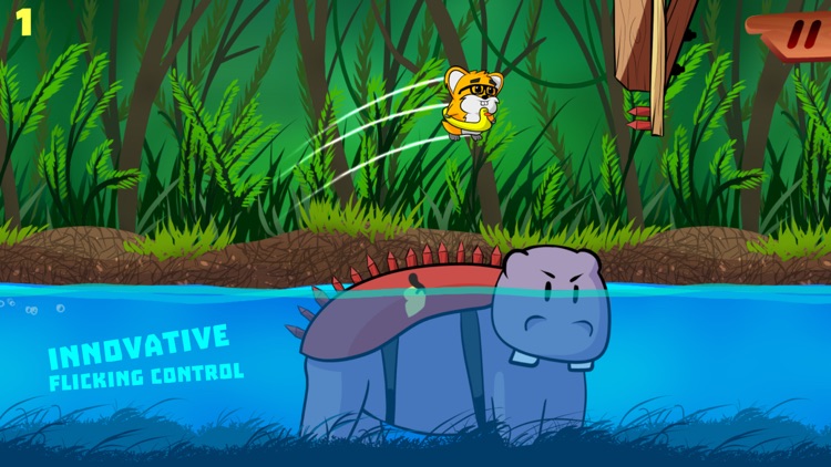 Floaty Hamster: Hard Endless Platformer Game FREE screenshot-3