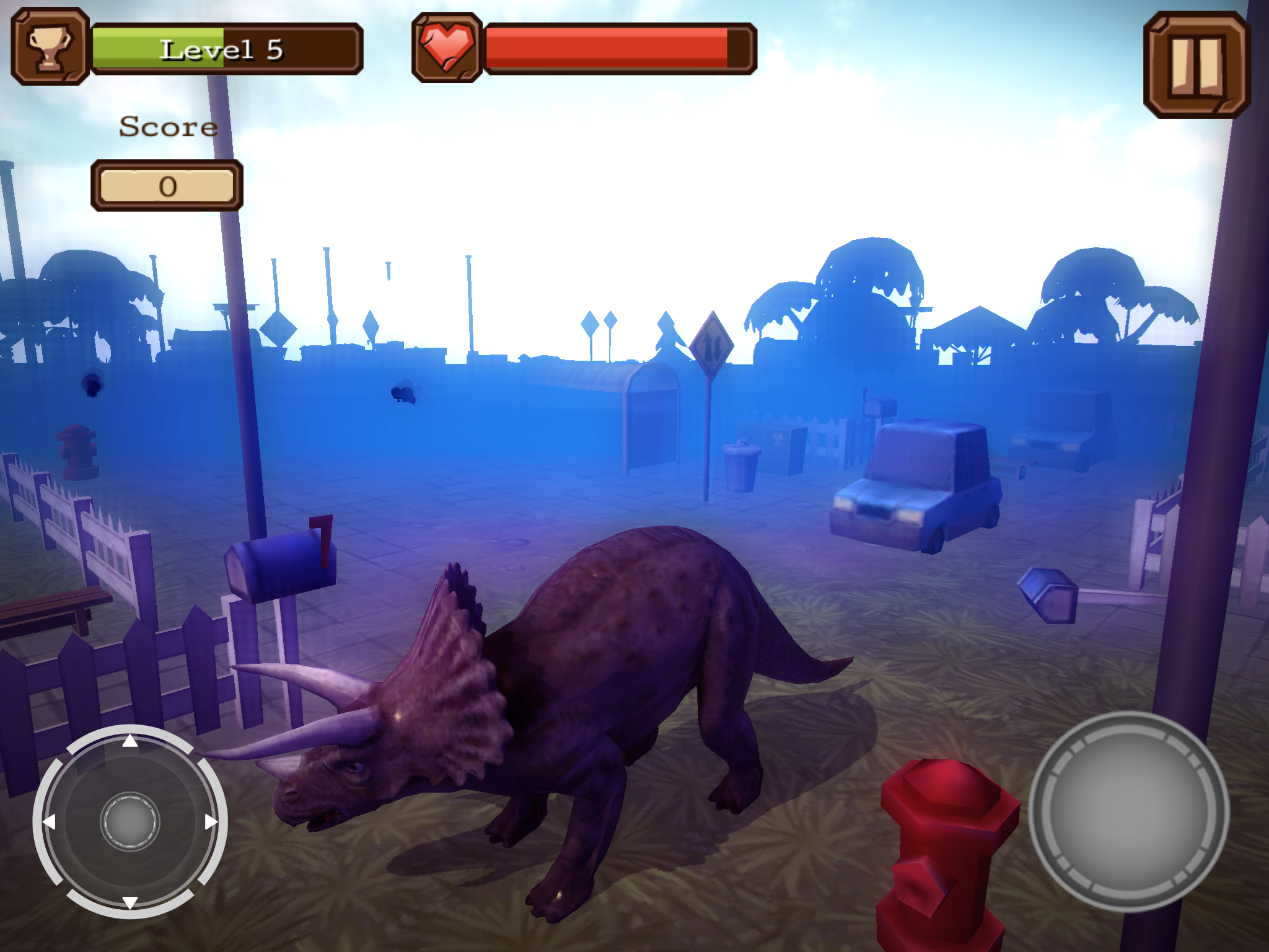 Triceratops Rampage Simulator screenshot 7