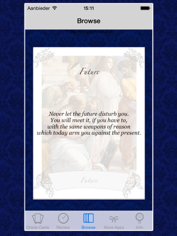 Screenshot #6 pour Oracle Cards