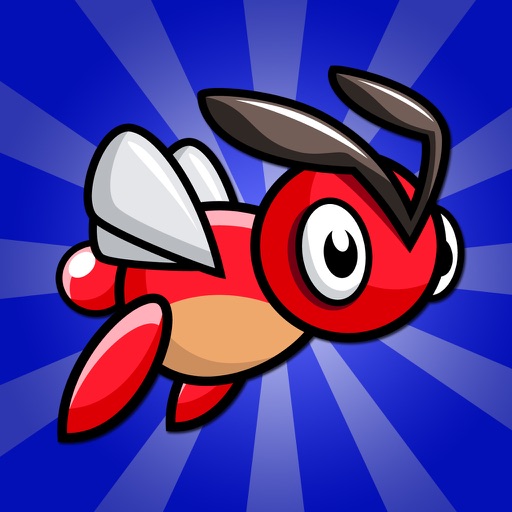 Red Bee Icon