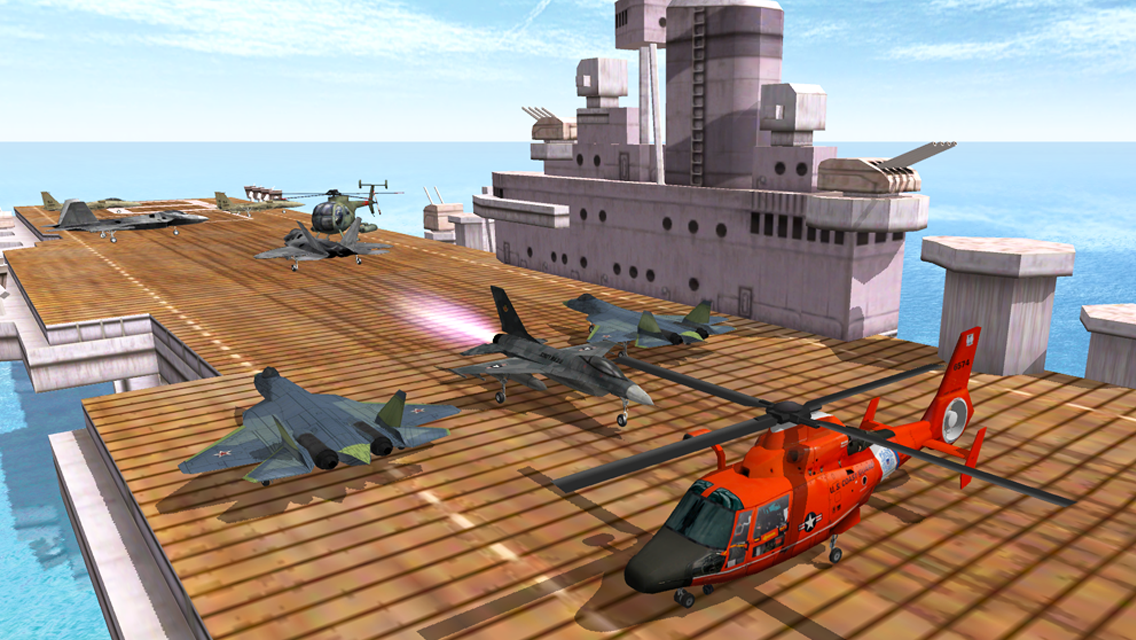 Air Plane Parking - Navy Warship 3D screenshot 3