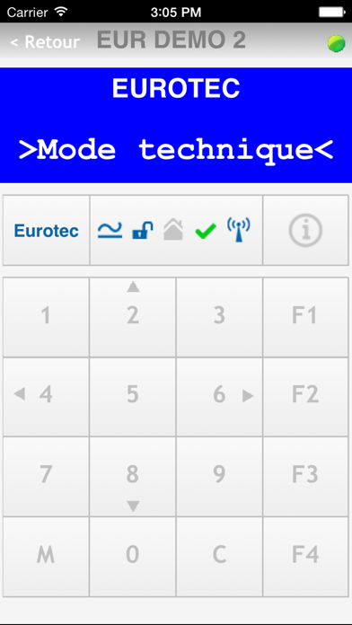 Screenshot #3 pour Eurotec iKeypad