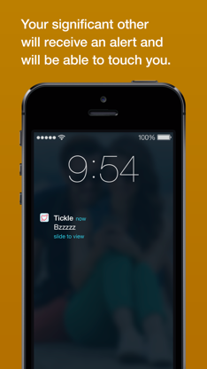 Tickle for loving couples: touch across distance screenshot 2