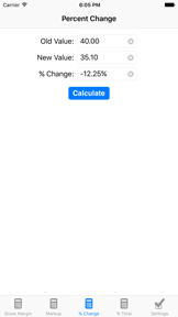SalesCalc screenshot