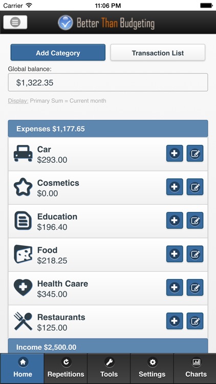 Better than Budgeting - Expense Tracking simplified