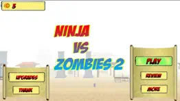royal baby ninja vs zombie simple 3d free game iphone screenshot 3