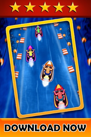 Jet Ski Crazy Racer - An Addictive  Boat Racing Game for Kids, Boys & Girls screenshot 4