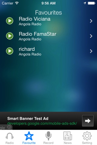Angola Radio News Music Recorder screenshot 2